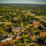 Aerial Shot of Hiram College Campus