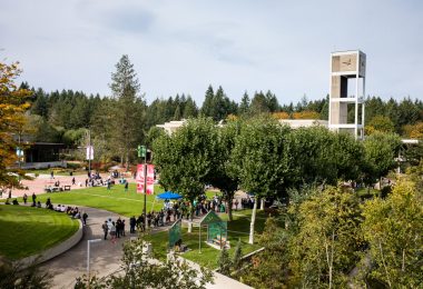 Evergreen's start-of-year Block Party