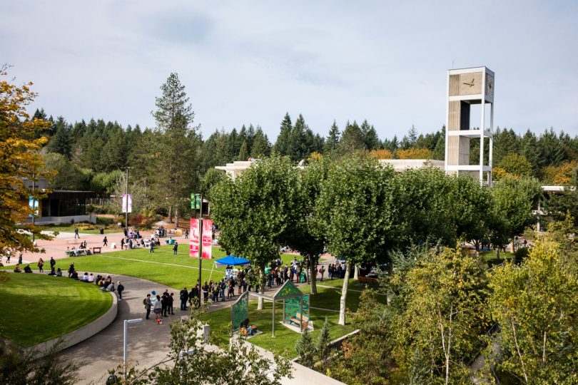 Evergreen's start-of-year Block Party