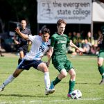 Geoduck men's soccer match