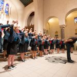 Saint Mary's choir performs