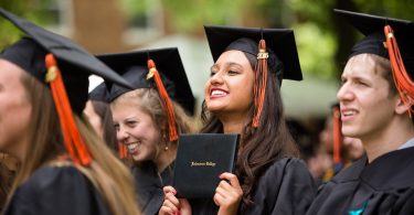 Graduates attend Kalamazoo College Commencement