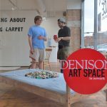 Students enjoy the Denison Art Space