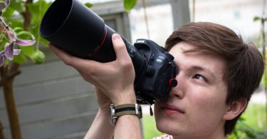 St. Olaf student takes photographs in nature.
