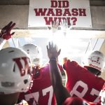 Wabash football players