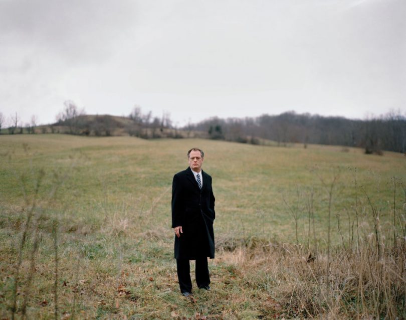 Rob Billott standing in a field