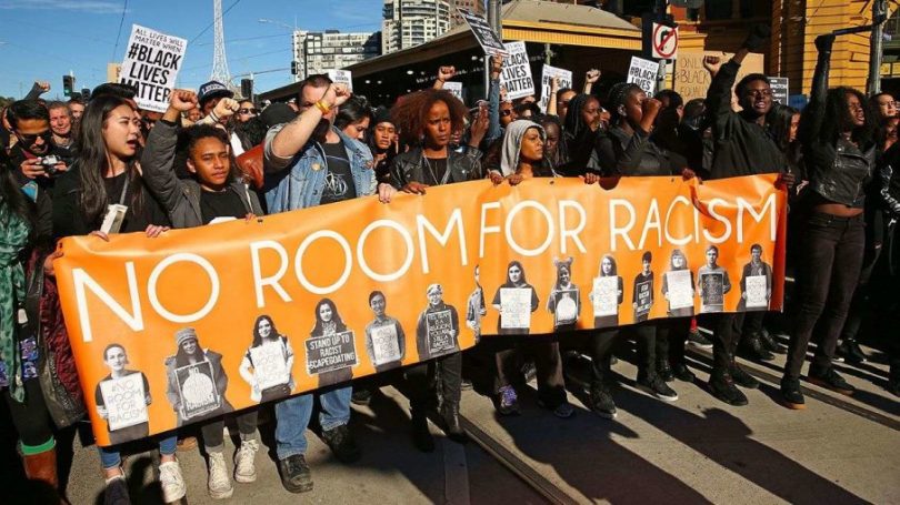 Black Lives Matter march by Scott Barbour/Getty Images